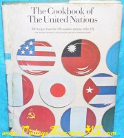 Image for The Cookbook of the United Nations Vintage 1970 International Recipes Cook Book <b><span style='color:red'>*****MEDIA MAIL SHIPPING INCLUDED – DOMESTIC ORDERS ONLY!*****</span></b><span style='color:purple'>